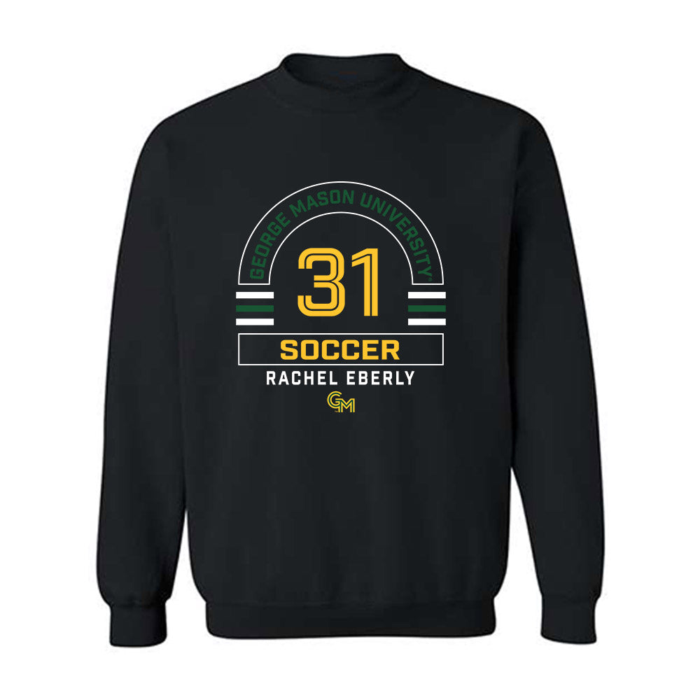 GMU - NCAA Women's Soccer : Rachel Eberly - Classic Fashion Shersey Crewneck Sweatshirt-0