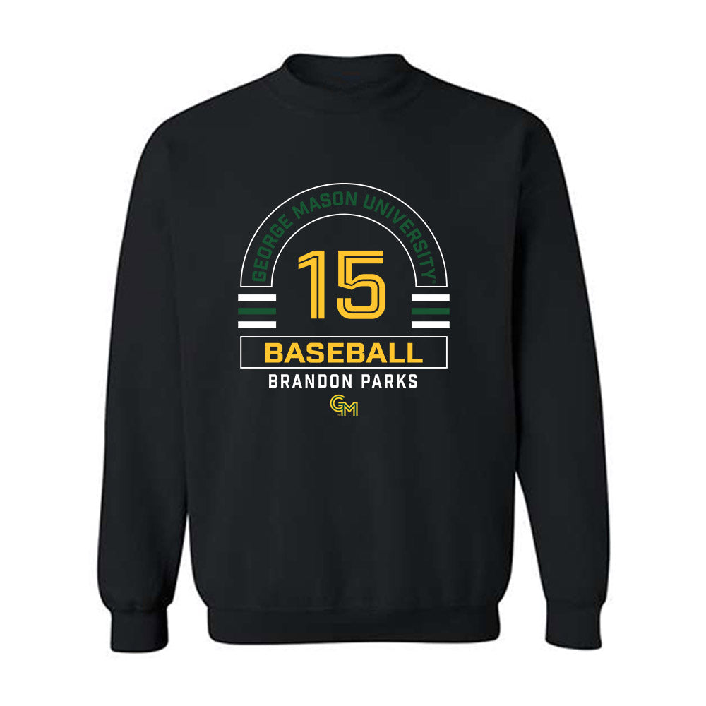 GMU - NCAA Baseball : Brandon Parks - Classic Fashion Shersey Crewneck Sweatshirt-0