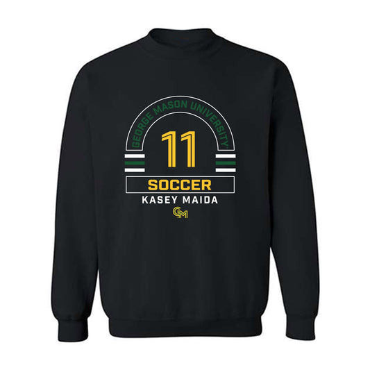 GMU - NCAA Women's Soccer : Kasey Maida - Classic Fashion Shersey Crewneck Sweatshirt-0
