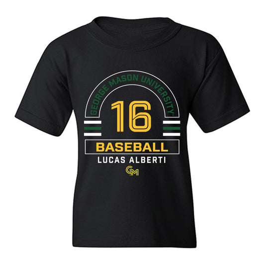 GMU - NCAA Baseball : Lucas Alberti - Classic Fashion Shersey Youth T-Shirt-0