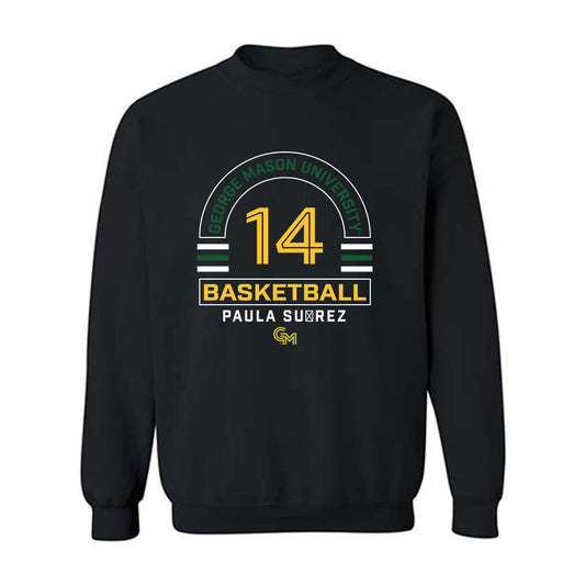 GMU - NCAA Women's Basketball : Paula Su�rez - Classic Fashion Shersey Crewneck Sweatshirt-0