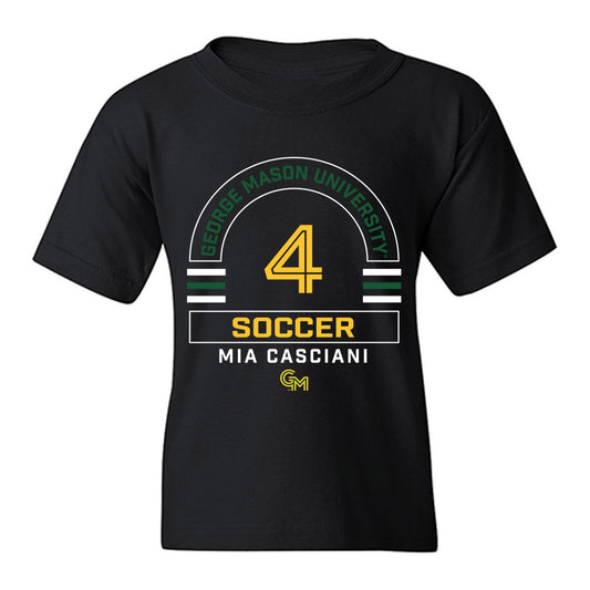 GMU - NCAA Women's Soccer : Mia Casciani - Classic Fashion Shersey Youth T-Shirt-0