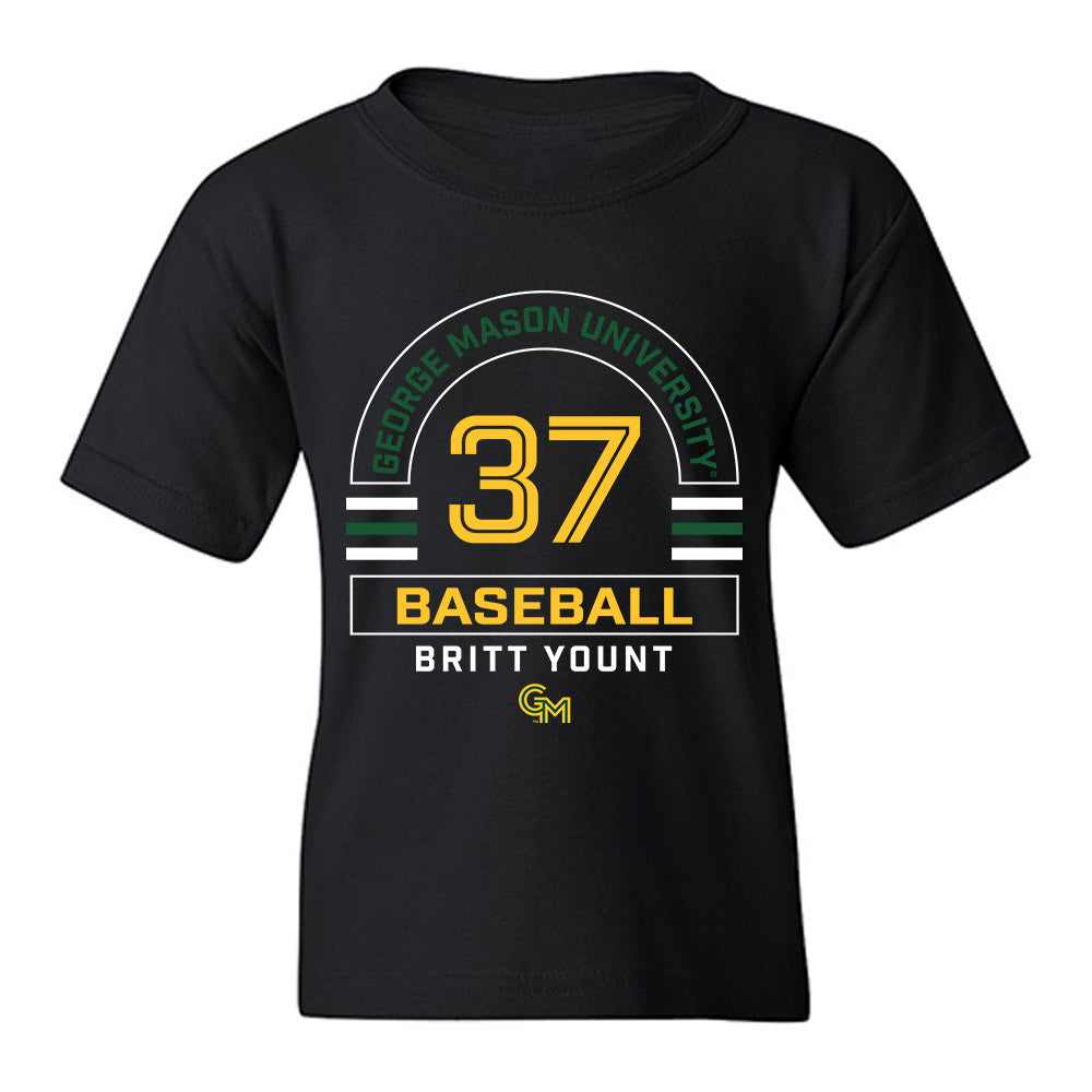 GMU - NCAA Baseball : Britt Yount - Classic Fashion Shersey Youth T-Shirt-0