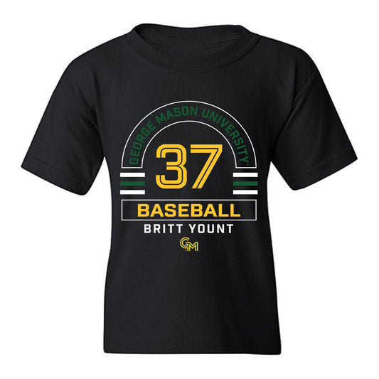 GMU - NCAA Baseball : Britt Yount - Classic Fashion Shersey Youth T-Shirt-0