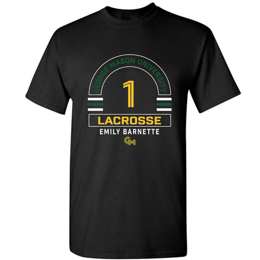 GMU - NCAA Women's Lacrosse : Emily Barnette - Classic Fashion Shersey T-Shirt-0