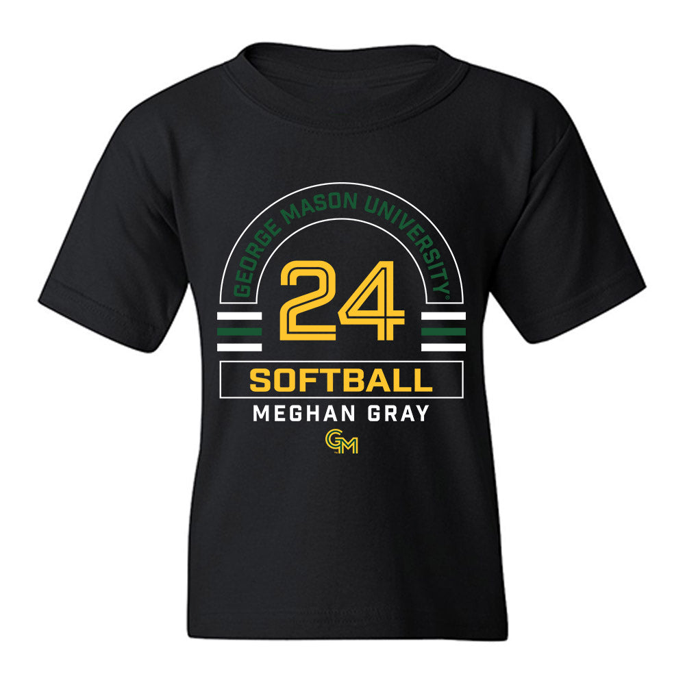 GMU - NCAA Softball : Meghan Gray - Classic Fashion Shersey Youth T-Shirt-0