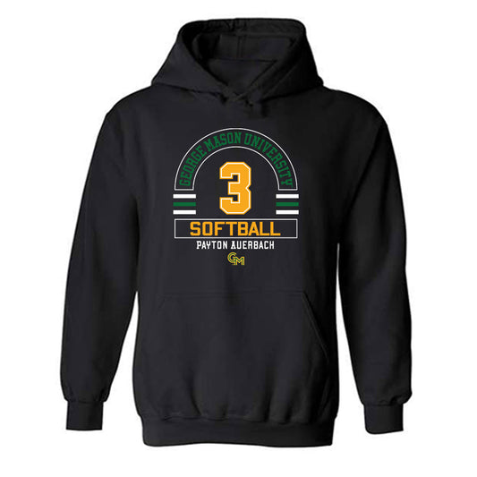 GMU - NCAA Softball : Payton Auerbach - Classic Fashion Shersey Hooded Sweatshirt-0