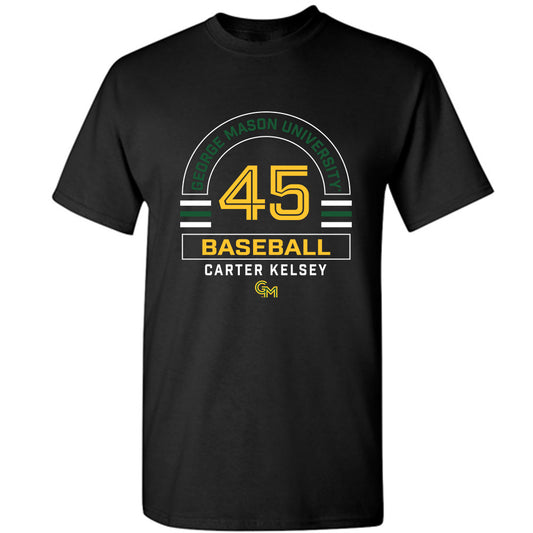 GMU - NCAA Baseball : Carter Kelsey - Classic Fashion Shersey T-Shirt-0