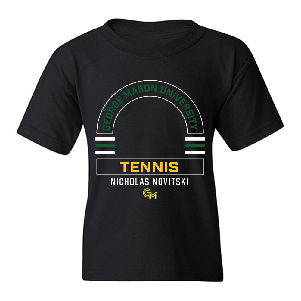 GMU - NCAA Men's Tennis : Nicholas Novitski - Classic Fashion Shersey Youth T-Shirt-0
