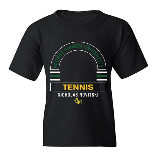 GMU - NCAA Men's Tennis : Nicholas Novitski - Classic Fashion Shersey Youth T-Shirt-0