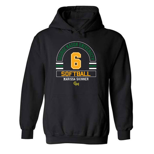 GMU - NCAA Softball : Marissa Skinner - Classic Fashion Shersey Hooded Sweatshirt-0