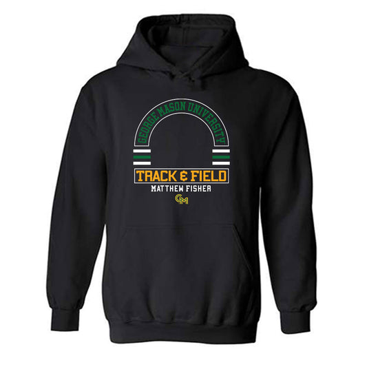 GMU - NCAA Men's Track & Field : Matthew Fisher - Classic Fashion Shersey Hooded Sweatshirt-0