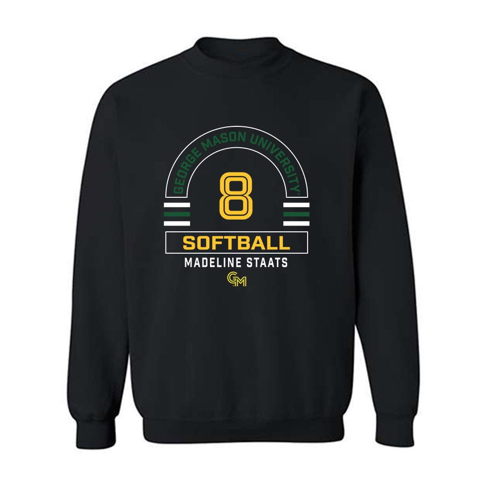 GMU - NCAA Softball : Madeline Staats - Classic Fashion Shersey Crewneck Sweatshirt-0