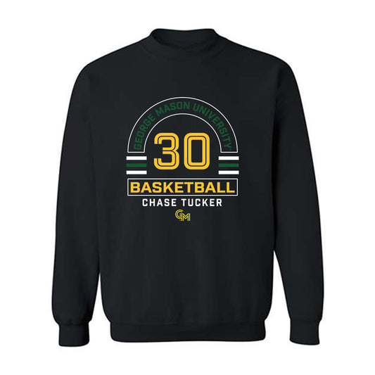 GMU - NCAA Men's Basketball : Chase Tucker - Classic Fashion Shersey Crewneck Sweatshirt-0