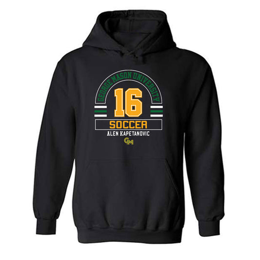 GMU - NCAA Men's Soccer : Alen Kapetanovic - Classic Fashion Shersey Hooded Sweatshirt-0