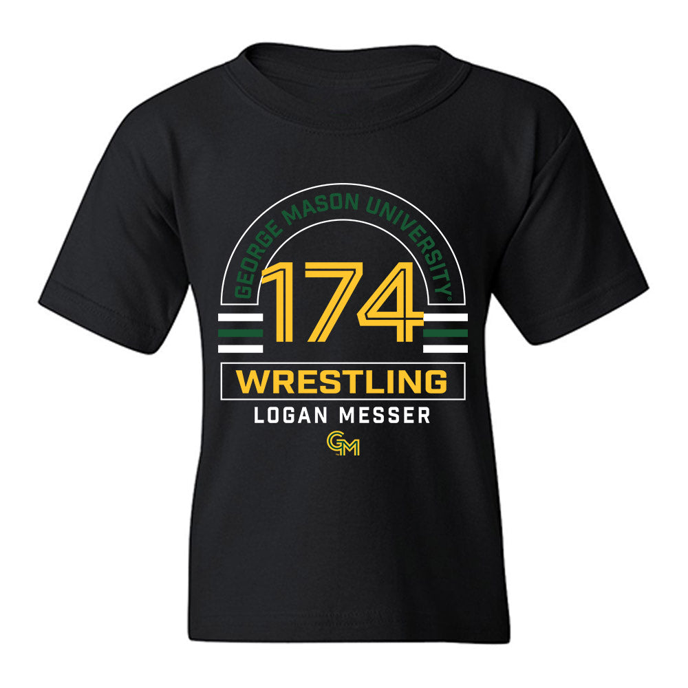 GMU - NCAA Wrestling : Logan Messer - Classic Fashion Shersey Youth T-Shirt-0