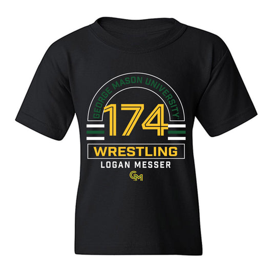 GMU - NCAA Wrestling : Logan Messer - Classic Fashion Shersey Youth T-Shirt-0