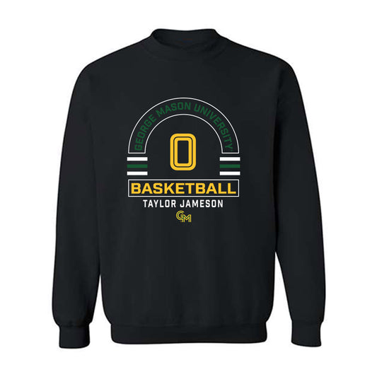 GMU - NCAA Women's Basketball : Taylor Jameson - Classic Fashion Shersey Crewneck Sweatshirt-0
