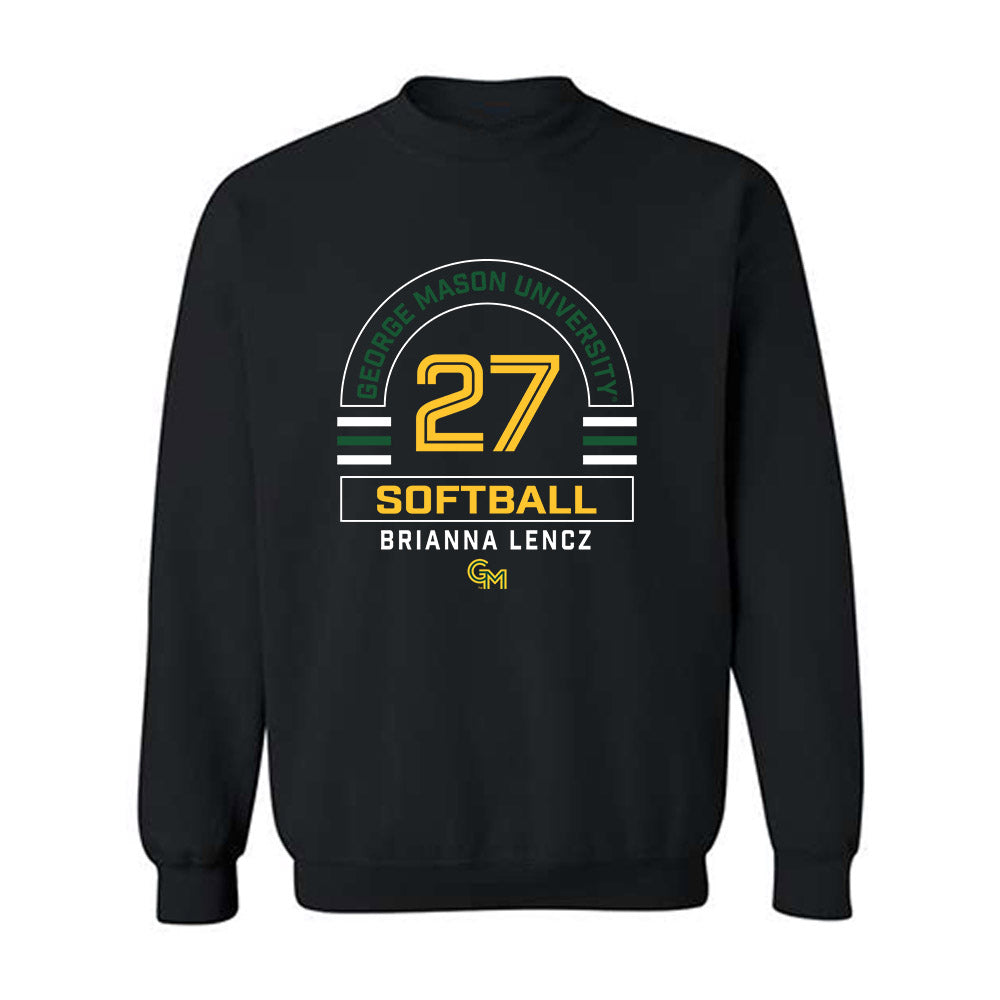 GMU - NCAA Softball : Brianna Lencz - Classic Fashion Shersey Crewneck Sweatshirt-0