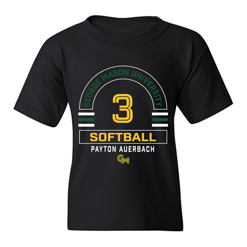 GMU - NCAA Softball : Payton Auerbach - Classic Fashion Shersey Youth T-Shirt-0