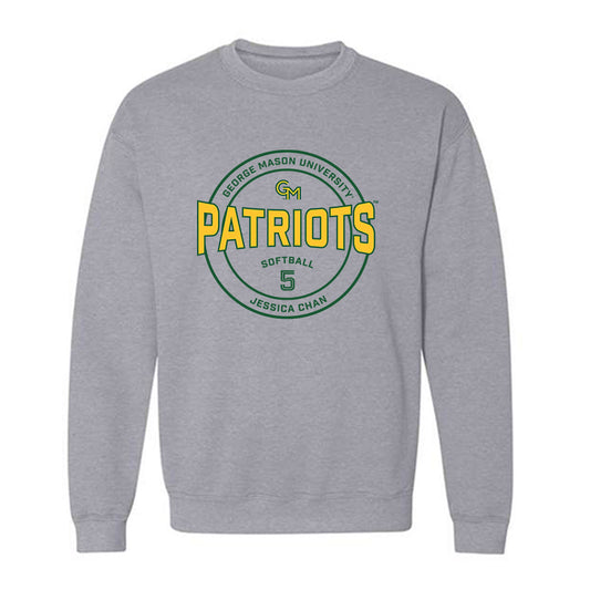 GMU - NCAA Softball : Jessica Chan - Classic Fashion Shersey Crewneck Sweatshirt-0