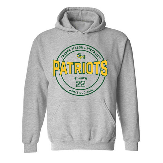 GMU - NCAA Men's Soccer : Jaime Godinho - Classic Fashion Shersey Hooded Sweatshirt-0