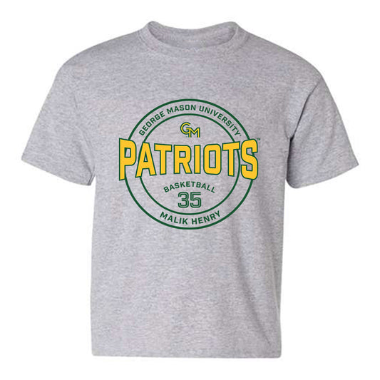 GMU - NCAA Men's Basketball : Malik Henry - Classic Fashion Shersey Youth T-Shirt-0