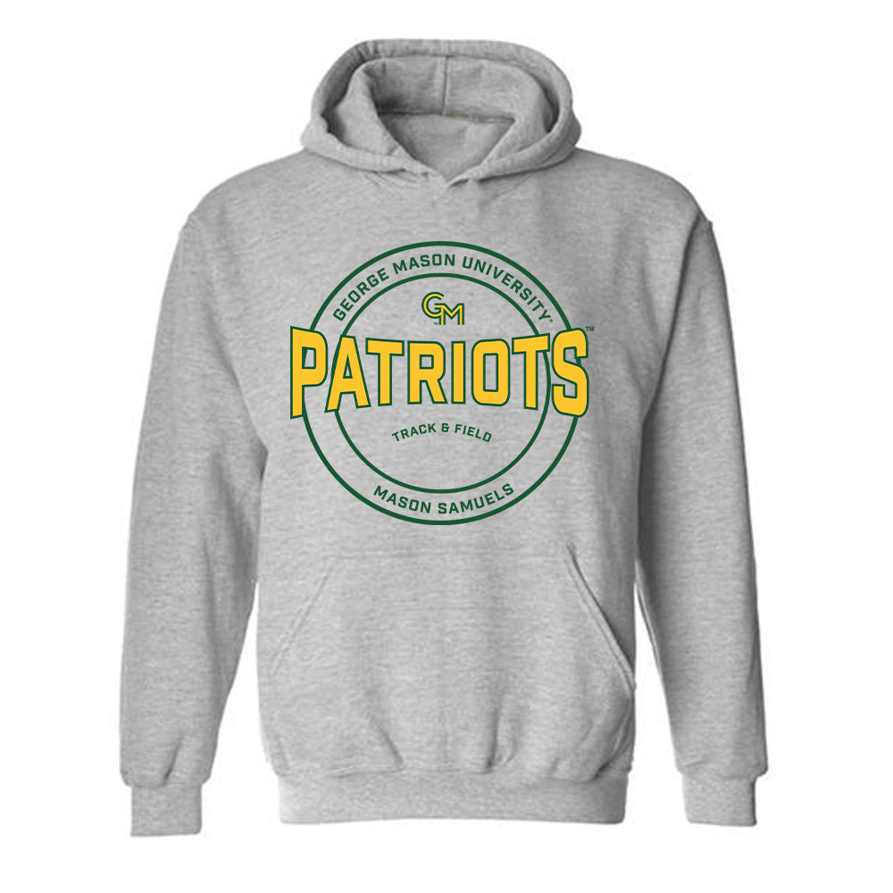 GMU - NCAA Men's Track & Field : Mason Samuels - Classic Fashion Shersey Hooded Sweatshirt-0
