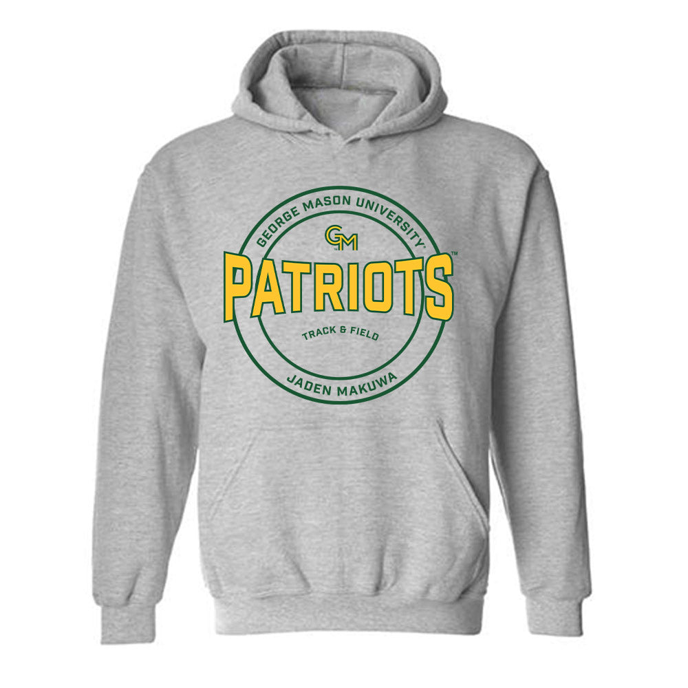 GMU - NCAA Men's Track & Field : Jaden Makuwa - Classic Fashion Shersey Hooded Sweatshirt-0