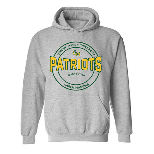 GMU - NCAA Men's Track & Field : Jaden Makuwa - Classic Fashion Shersey Hooded Sweatshirt-0