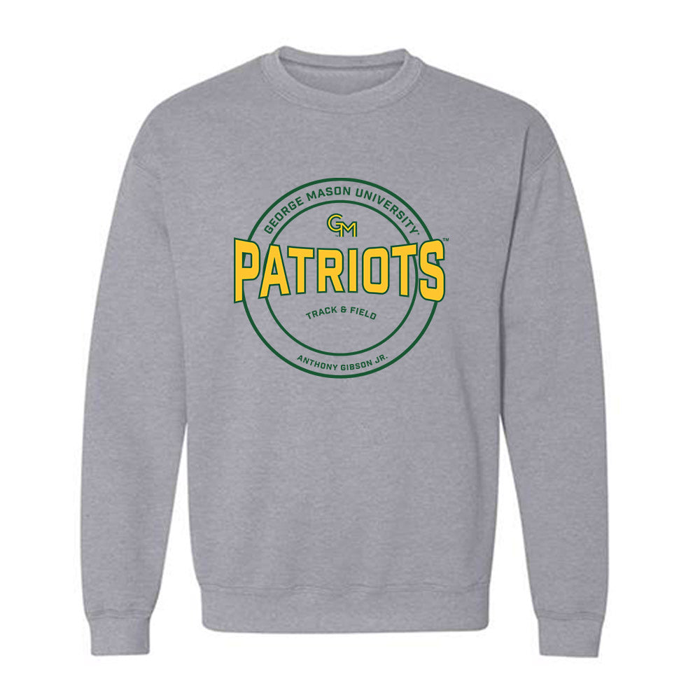 GMU - NCAA Men's Track & Field : Anthony Gibson Jr. - Classic Fashion Shersey Crewneck Sweatshirt-0