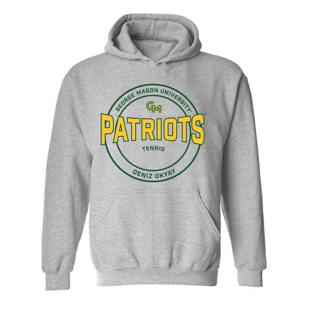 GMU - NCAA Men's Tennis : Deniz Okyay - Classic Fashion Shersey Hooded Sweatshirt-0
