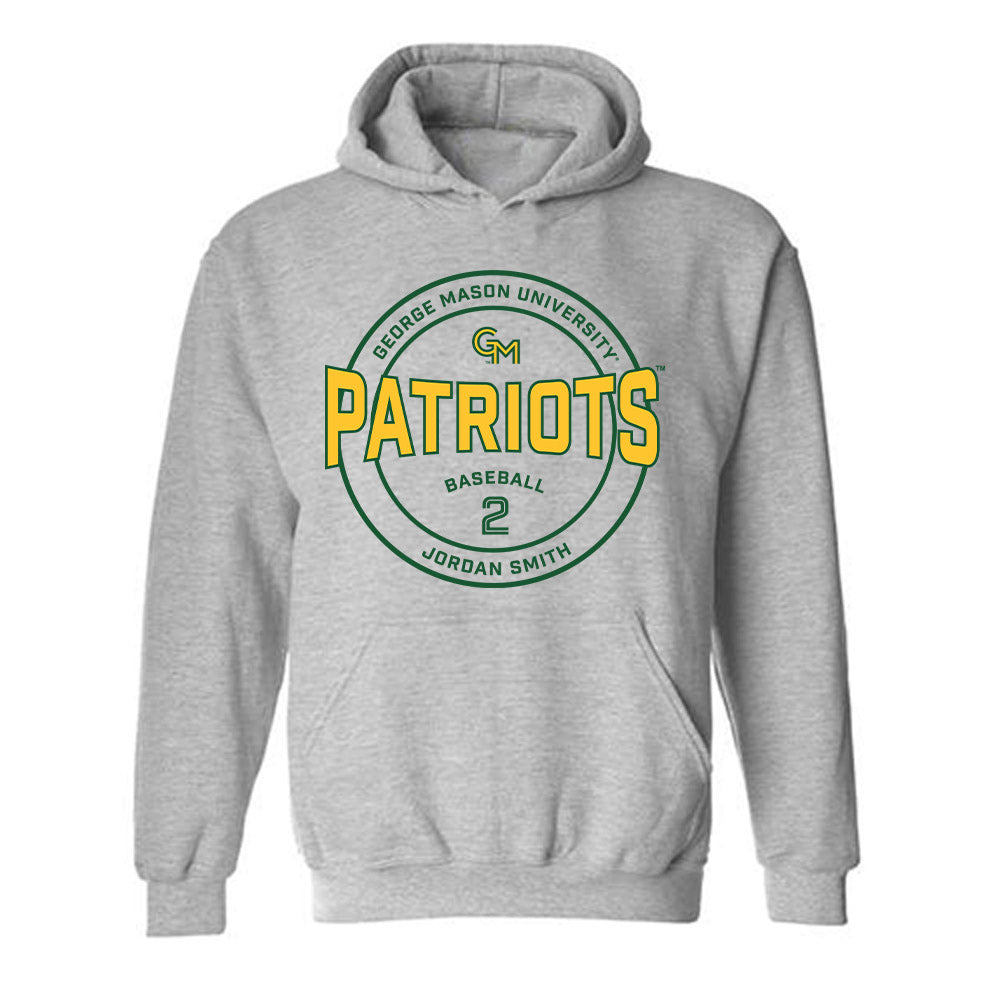 GMU - NCAA Baseball : Jordan Smith - Classic Fashion Shersey Hooded Sweatshirt-0