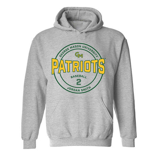 GMU - NCAA Baseball : Jordan Smith - Classic Fashion Shersey Hooded Sweatshirt-0