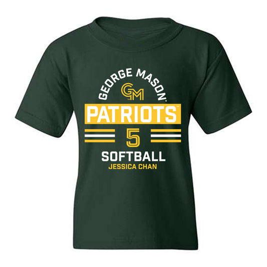 GMU - NCAA Softball : Jessica Chan - Classic Fashion Shersey Youth T-Shirt-0