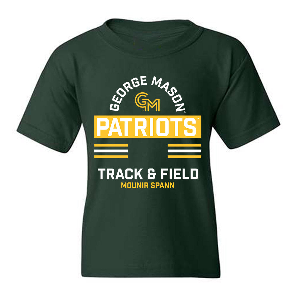 GMU - NCAA Men's Track & Field : Mounir Spann - Classic Fashion Shersey Youth T-Shirt-0