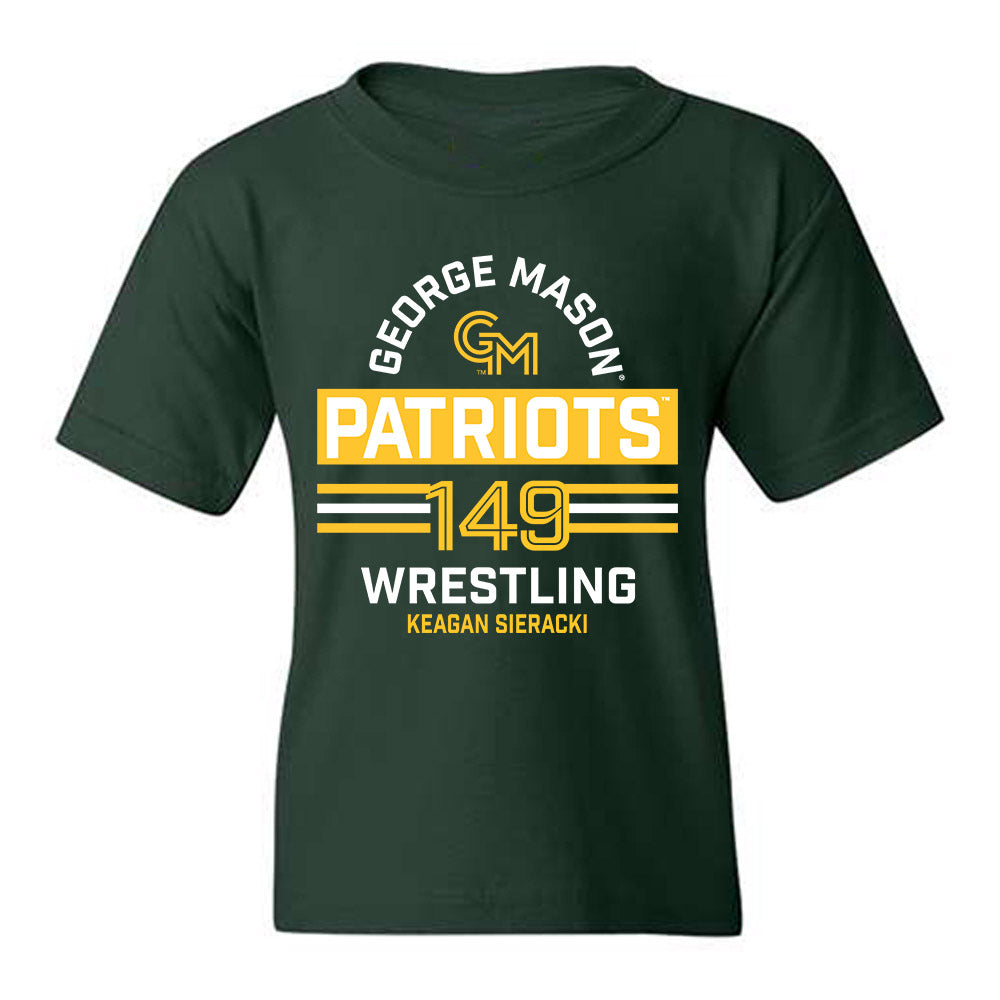 GMU - NCAA Wrestling : Keagan Sieracki - Classic Fashion Shersey Youth T-Shirt-0
