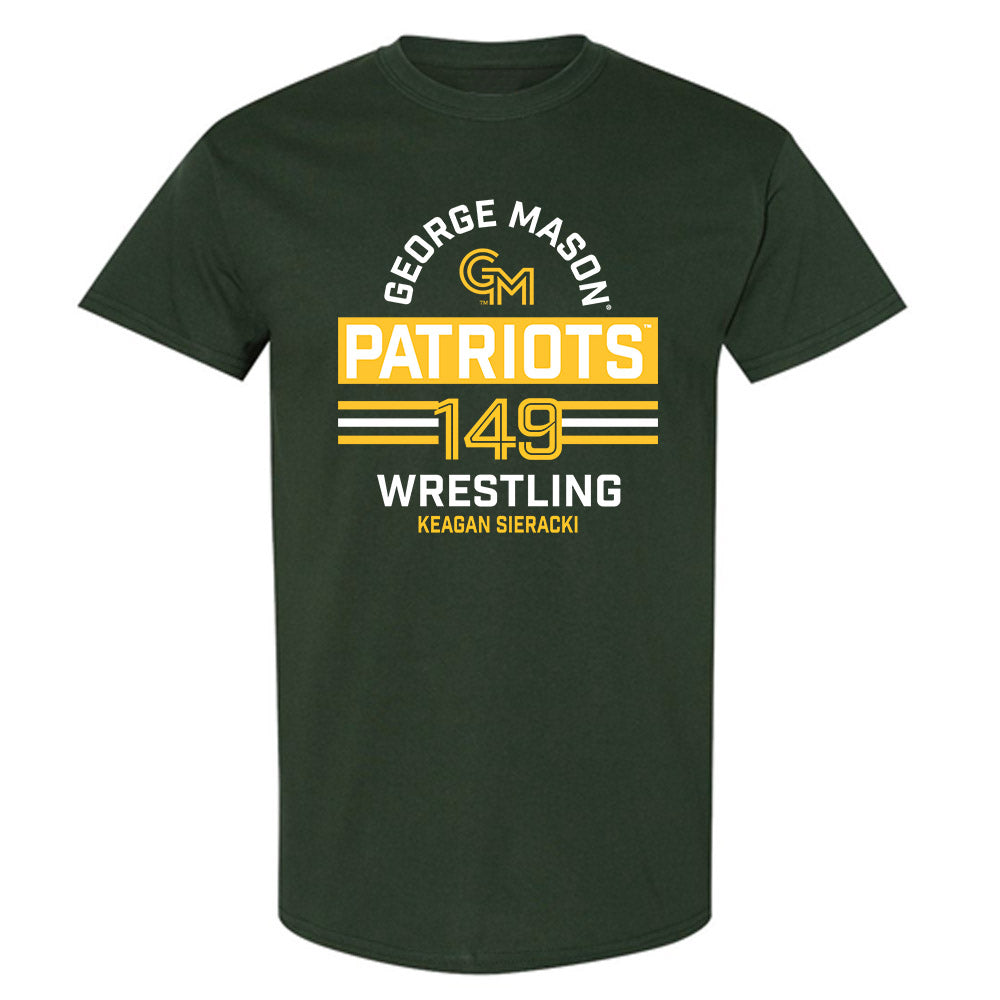 GMU - NCAA Wrestling : Keagan Sieracki - Classic Fashion Shersey T-Shirt-0