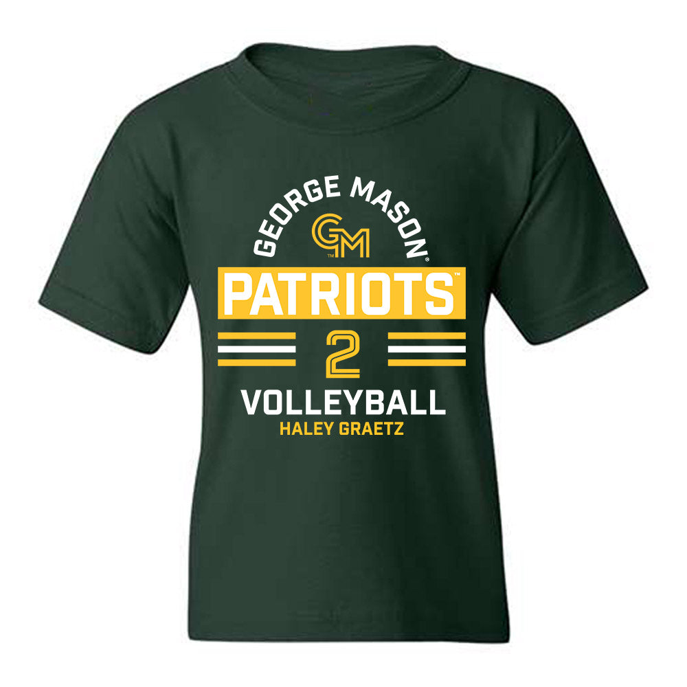 GMU - NCAA Women's Volleyball : Haley Graetz - Classic Fashion Shersey Youth T-Shirt-0