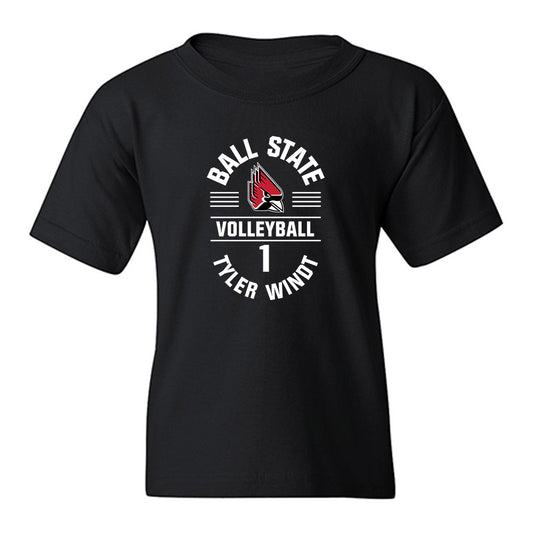 Ball State - NCAA Men's Volleyball : Tyler Windt - Classic Fashion Shersey Youth T-Shirt-0