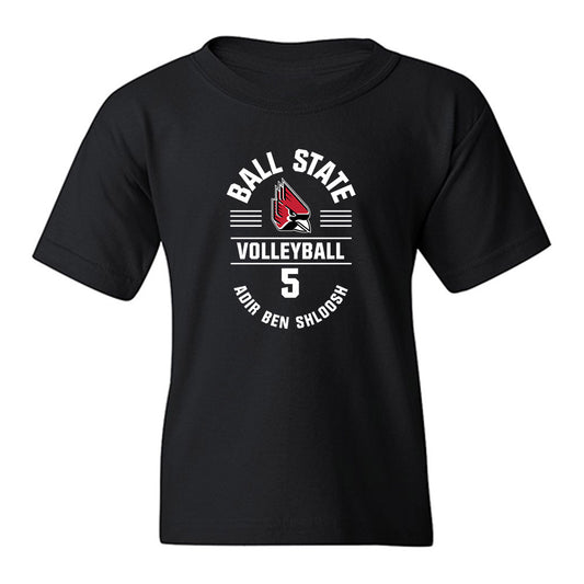 Ball State - NCAA Men's Volleyball : Adir Ben Shloosh - Classic Fashion Shersey Youth T-Shirt-0