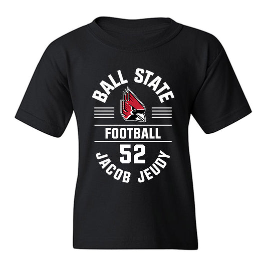 Ball State - NCAA Football : Jacob Jeudy - Classic Fashion Shersey Youth T-Shirt-0