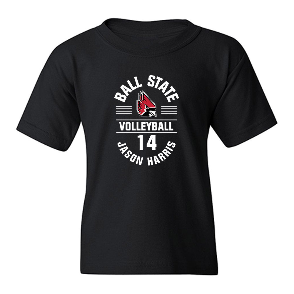 Ball State - NCAA Men's Volleyball : Jason Harris - Classic Fashion Shersey Youth T-Shirt-0