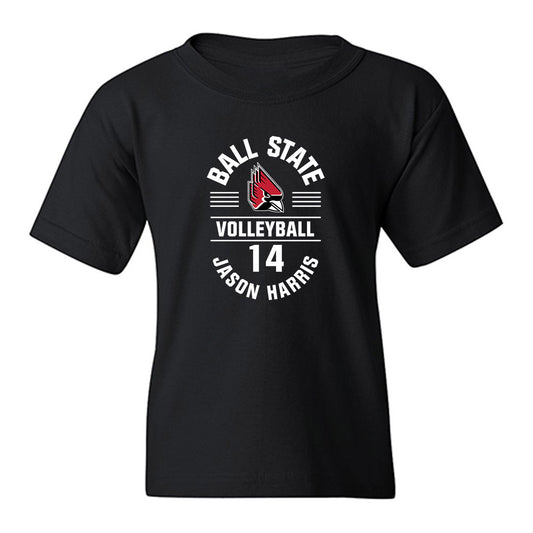 Ball State - NCAA Men's Volleyball : Jason Harris - Classic Fashion Shersey Youth T-Shirt-0