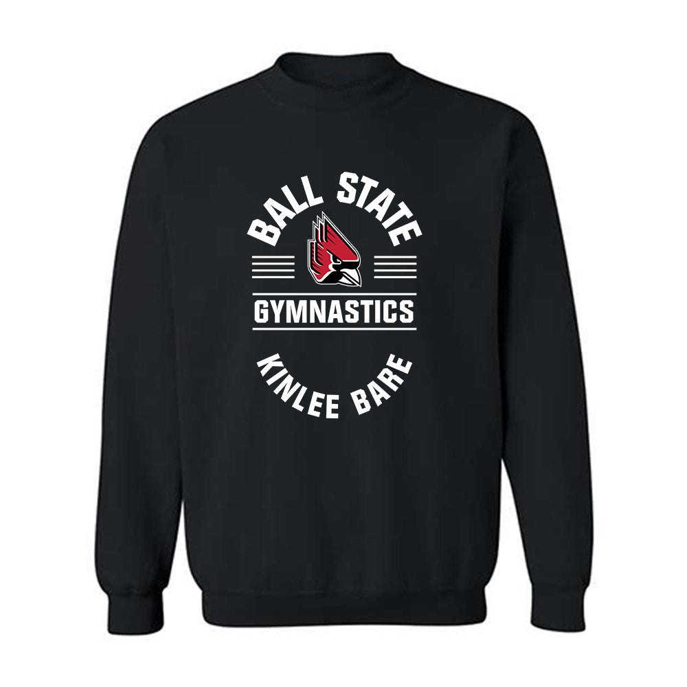 Ball State - NCAA Women's Gymnastics : Kinlee Bare - Classic Fashion Shersey Crewneck Sweatshirt-0