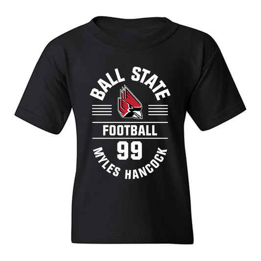 Ball State - NCAA Football : Myles Hancock - Classic Fashion Shersey Youth T-Shirt-0