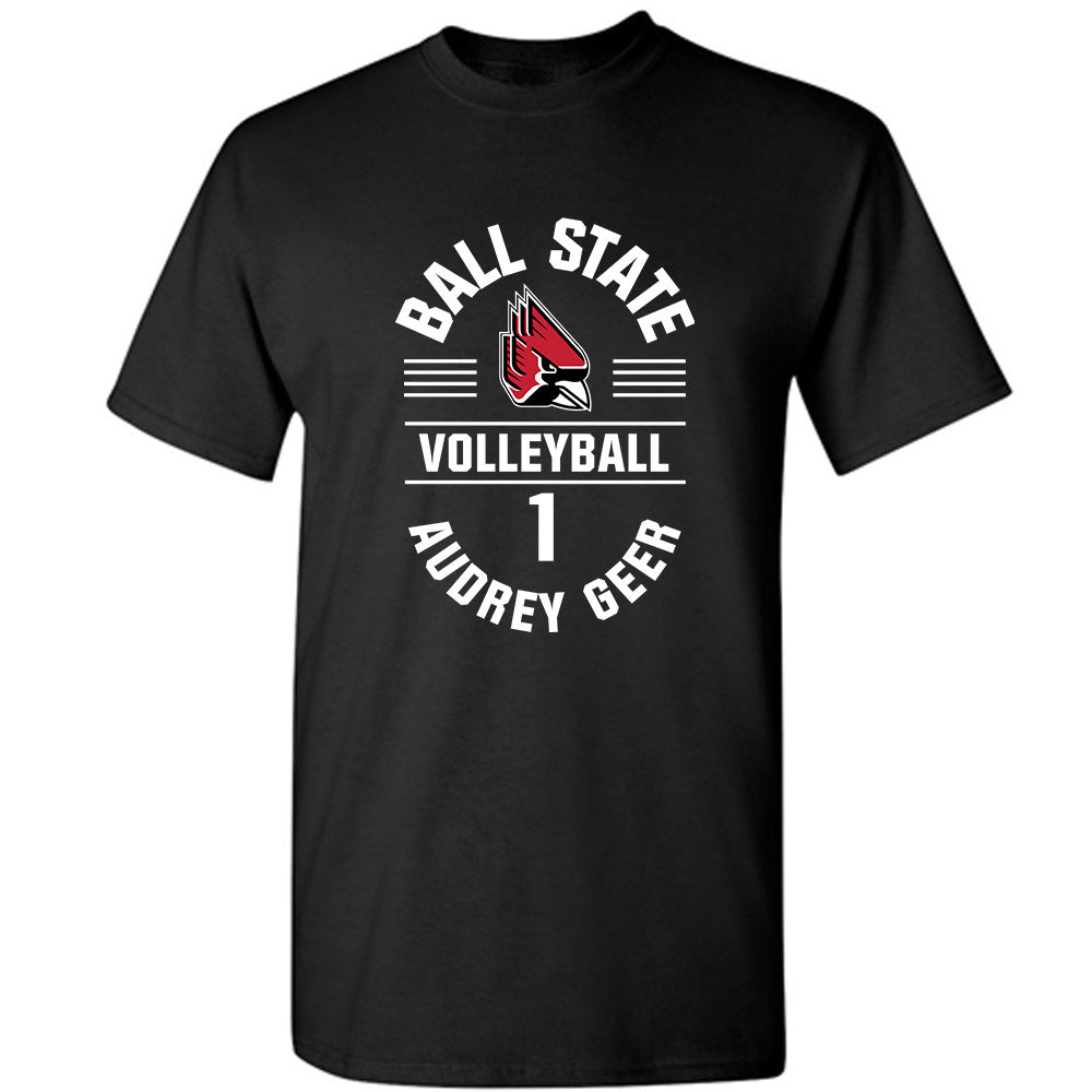 Ball State - NCAA Women's Volleyball : Audrey Geer - Classic Fashion Shersey T-Shirt-0