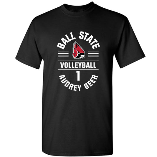 Ball State - NCAA Women's Volleyball : Audrey Geer - Classic Fashion Shersey T-Shirt-0