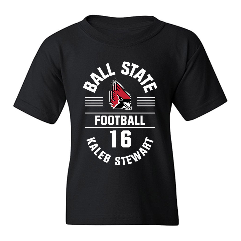 Ball State - NCAA Football : Kaleb Stewart - Classic Fashion Shersey Youth T-Shirt-0