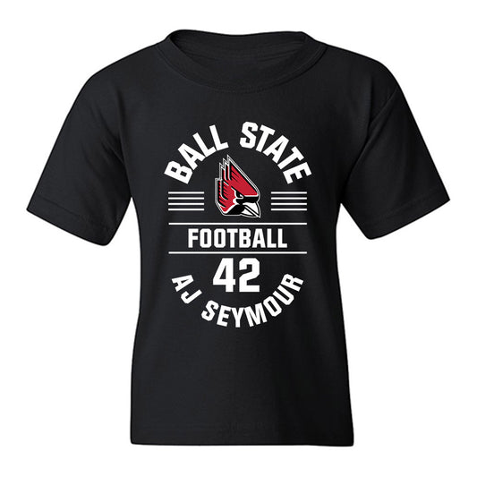 Ball State - NCAA Football : AJ Seymour - Classic Fashion Shersey Youth T-Shirt-0